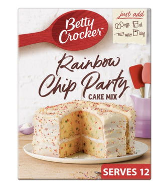 Betty Crocker Party Rainbow Cake Mix 425G