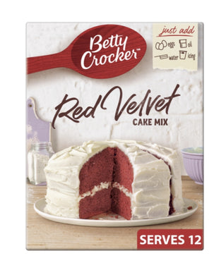 Betty Crocker Red Velvet Chocolate Cake Mix 425G