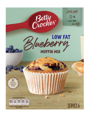 Betty Crocker Low Fat Blueberry Muffin Mix 335G