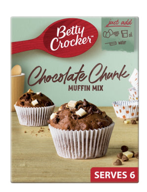 Betty Crocker Chocolate Chunk Muffin Mix 335G