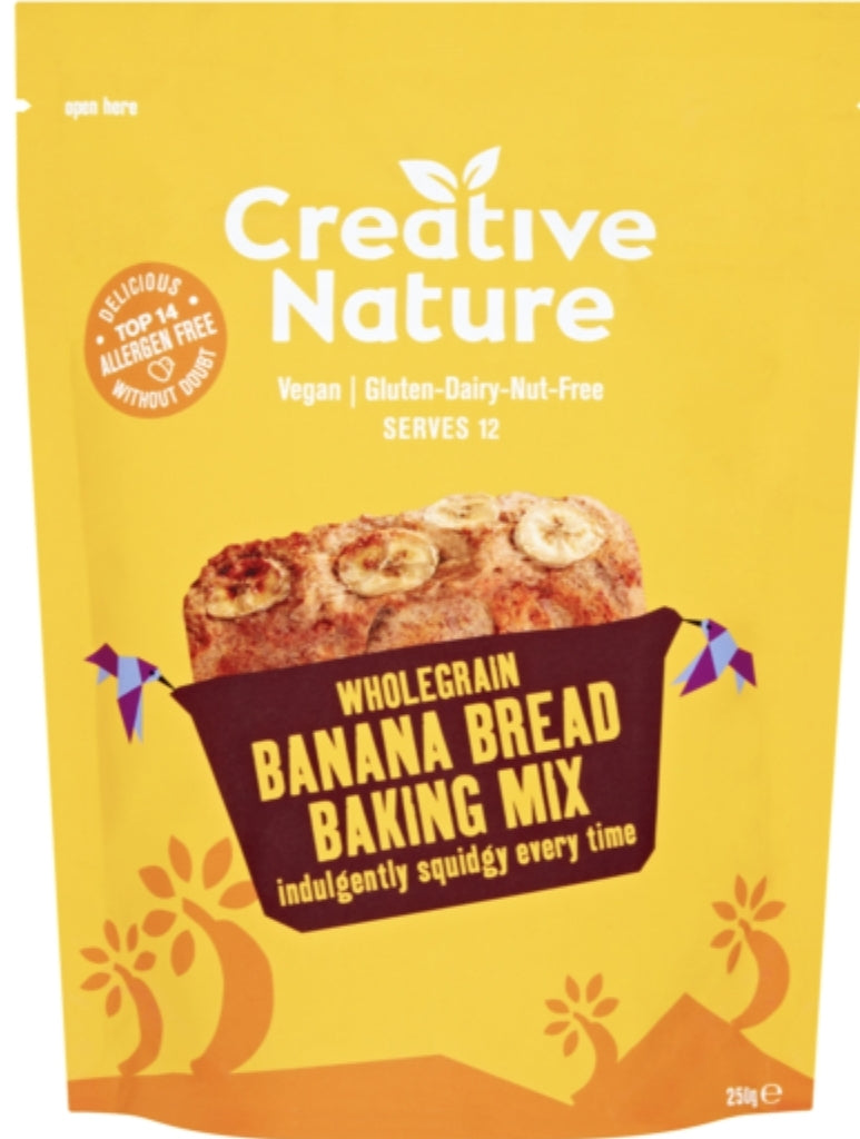 Creative Nature Wholegrain Banana Bread Baking Mix 250G