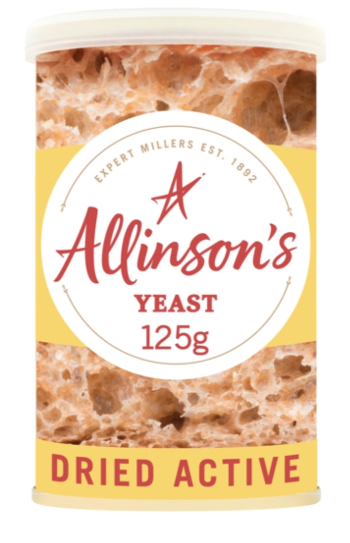 Allinson Dried Active Baking Yeast 125G