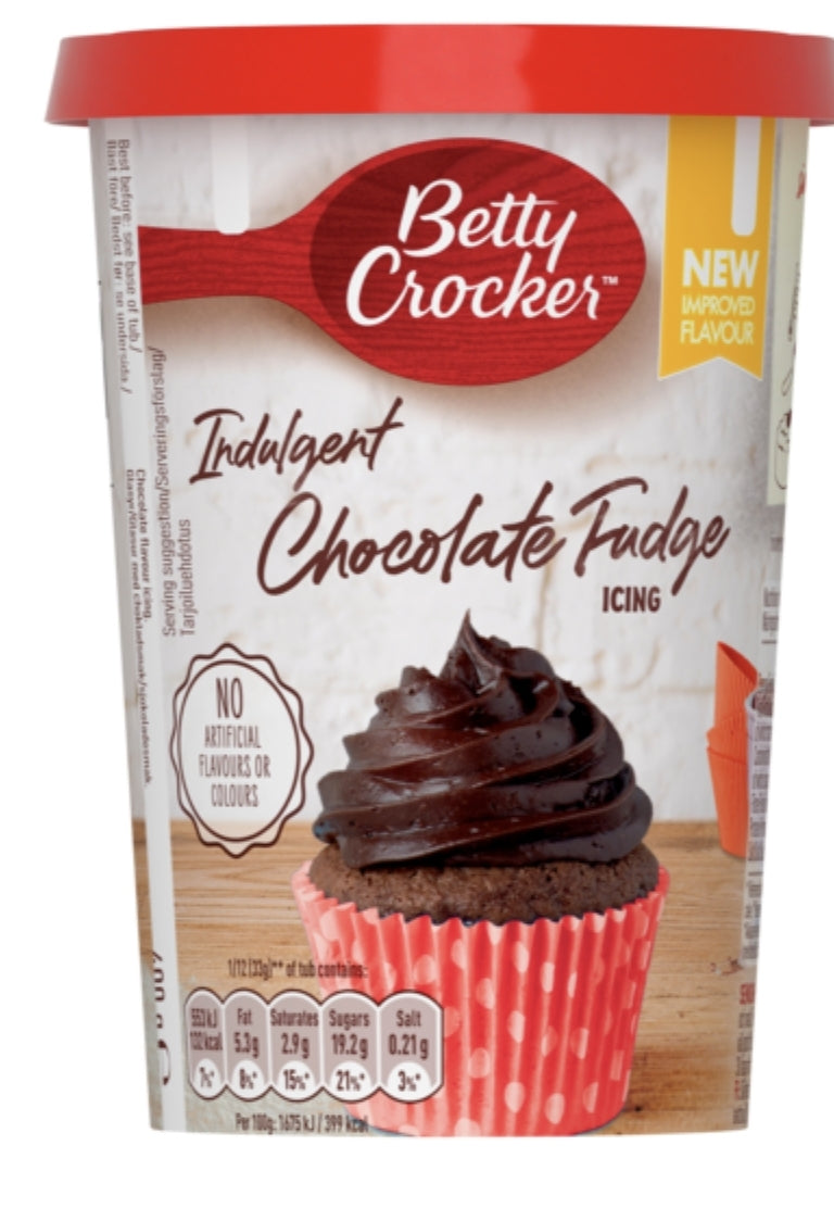 Betty Crocker Chocolate Fudge Icing 400G