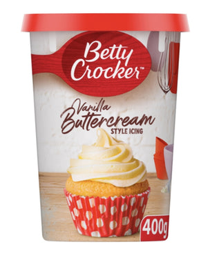 Betty Crocker Vanilla Buttercream Style Icing 400G