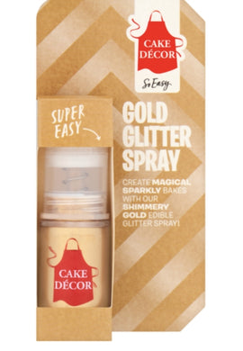 Cake Decor Gold Glitter Spray 4G