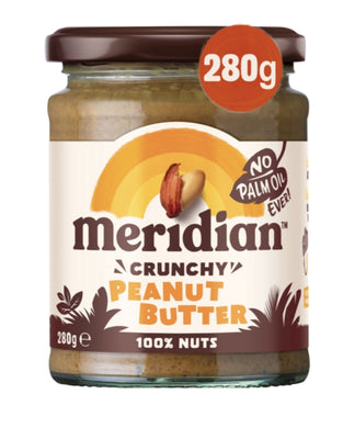 Meridian Peanut Butter Crunchy 100% Nuts 280G