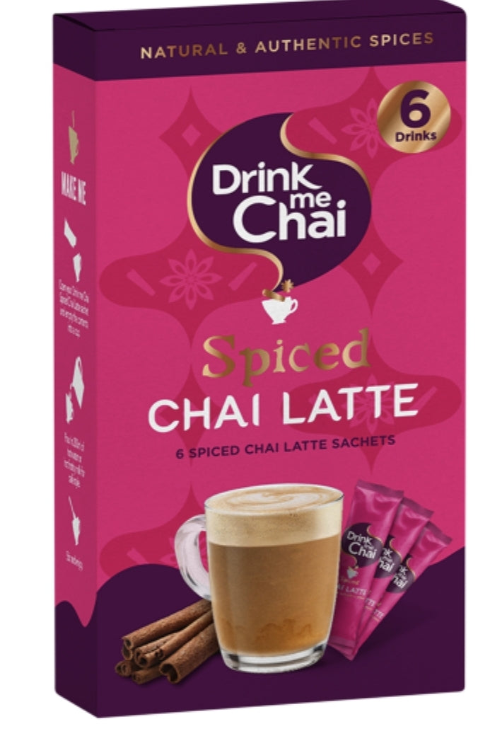 Drink Me Chai Spiced Latte Sachets 6 pack 90g