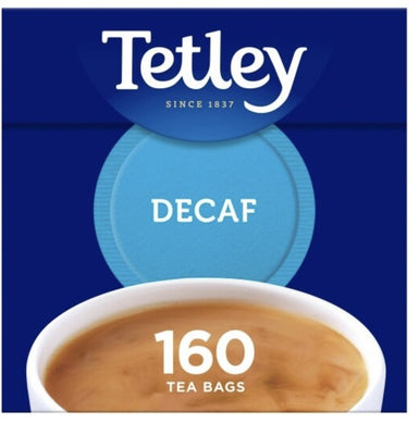 Tetley Decaffeinated 160 Teabags 500G