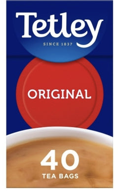 Tetley 40 Teabags 125G