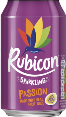Rubicon Sparkling Passion Fruit Juice Drink 330Ml