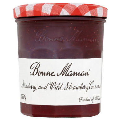 Bonne Maman Strawberry & Wild Strawberry Conserve 370G