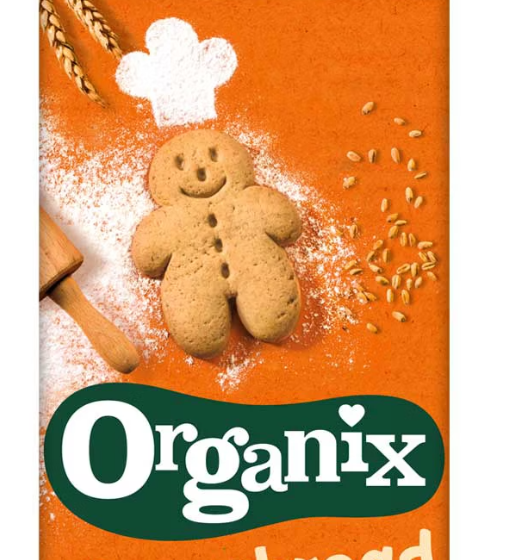 Organix 15 Gingerbread Men 135G