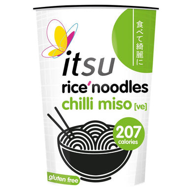 Itsu Chilli Miso Rice Noodle Cup 63G