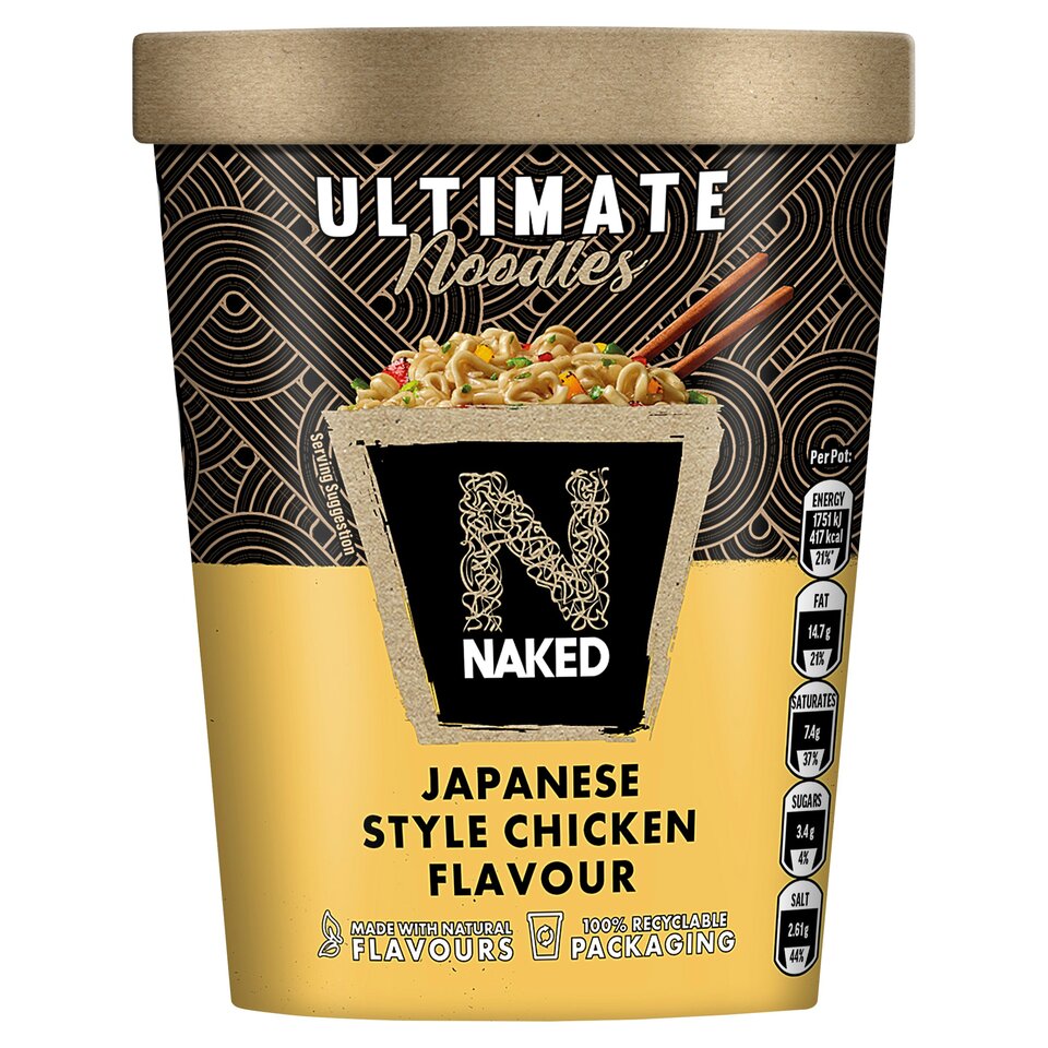 Naked Ultimate Noodles Japanese Style Chicken 90G