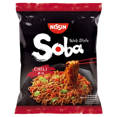 Nissin Wok Style Soba Noodles Chilli 111G