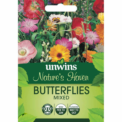 Unwins Wildflower Seeds 'Butterflies Mix'