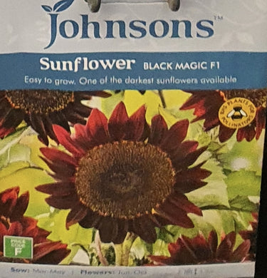 Johnsons Sunflower Black Magic F1 Seeds