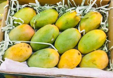 Kesar Mangoes 12 in Box .Ready to Eat