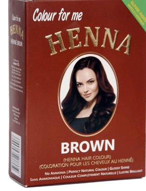 Colour for Me Henna Brown . HAIR DYE PERMANENTLY IN Brown
