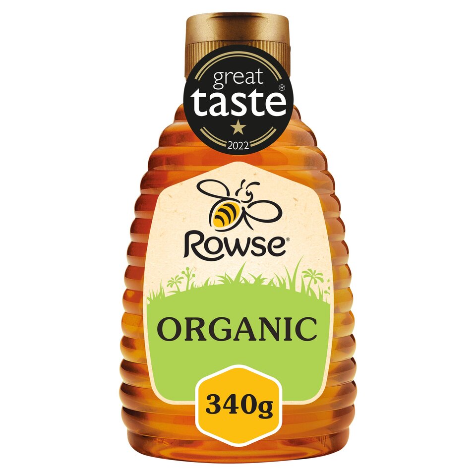 Rowse Squeezy Organic Honey 340G