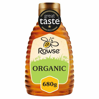Rowse Organic Squeezy Honey 680G