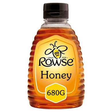 Rowse Squeezable Clear Honey 680g