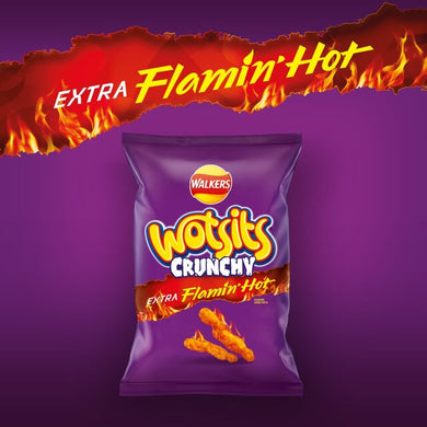 Wotsits Crunchy Flamin' Hot 140