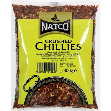 Natco Crushed Chillies  300g