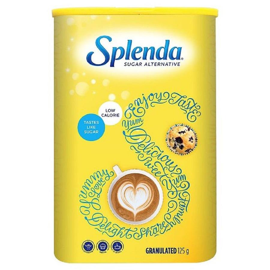Splenda Sugar Alternative Low Calorie Granulated Sweetener Pack of 125g
