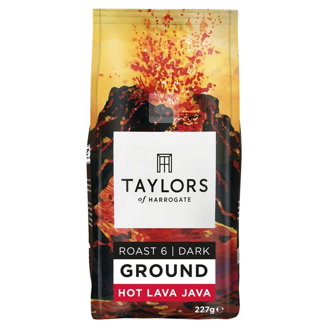 Taylors of Harrogate Hot Lava Java Ground Coffee 227g