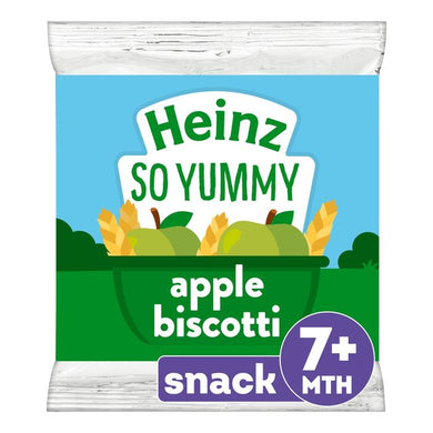 Heinz 7 Mths+ Apple Biscotti Biscuits 60g