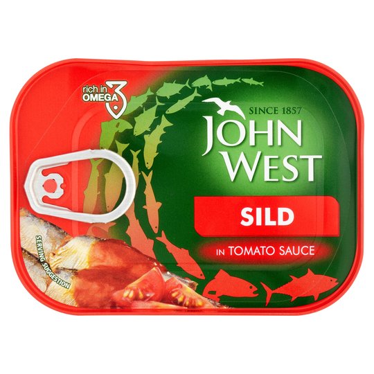 John West Sild In Tomato Sauce 110G