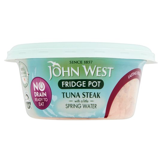 John West No Drain Tuna Fridge Pot Springwater 110G