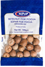 Pooja Sopari . Betal Nut Whole for Puja 100g