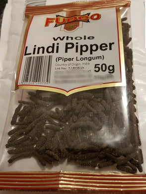 Whole LINDI PEPPER / PIPER LONGUM  50G
