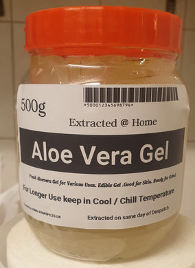 100% Aloe Vera Fresh Gel. Natural Leaf  0% Processed  Extracted Alovera 1kg