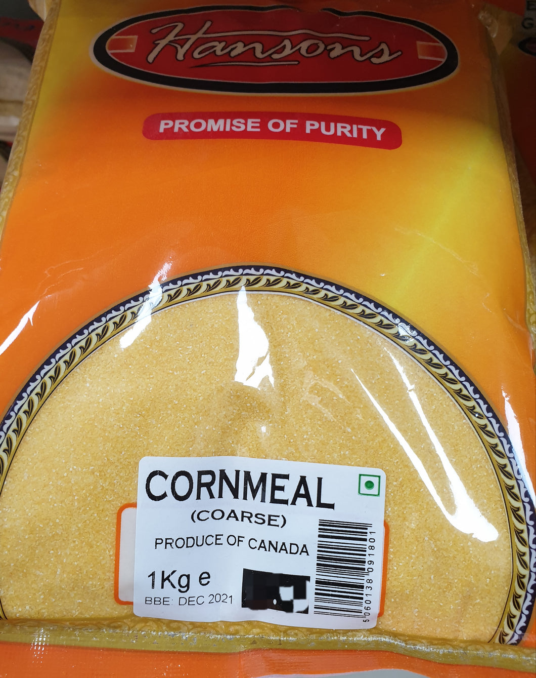 Cornmeal Coarse Hansons 1kg