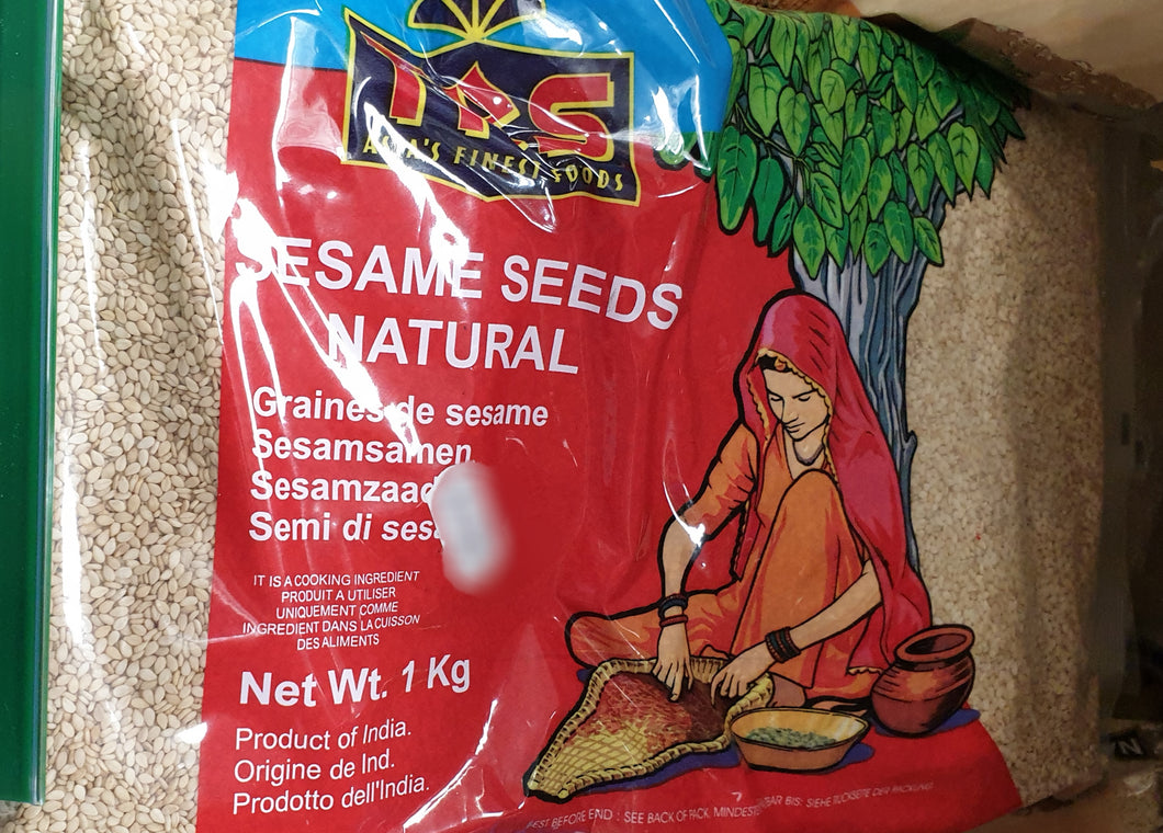 Trs Sesame Seeds Natural 1 KG