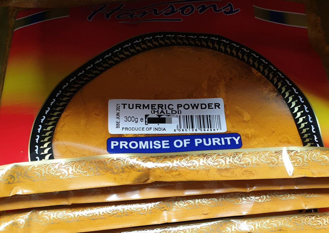 Turmeric Powder [ Haldi ] 300g Hansons