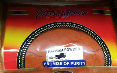 Paprika Powder 300g Hansons