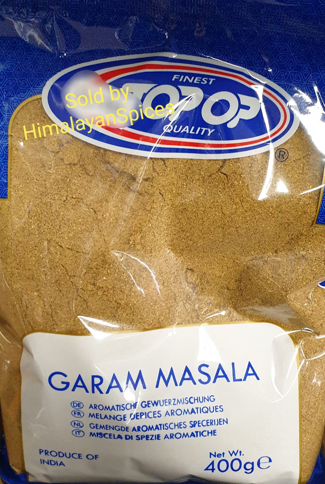 TOP OP  GARAM MASALA / Aromatic Spice Blend 400g