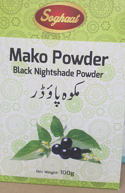 Mako Powder 100g . Black Nightshade powder