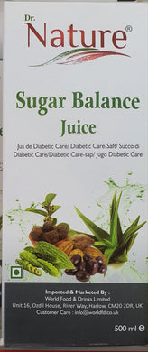 Dr Nature  Sugar Balance Juice