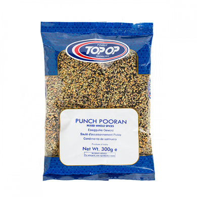 Top-Op Punch Pooran / Whole Mixed Spices 300g