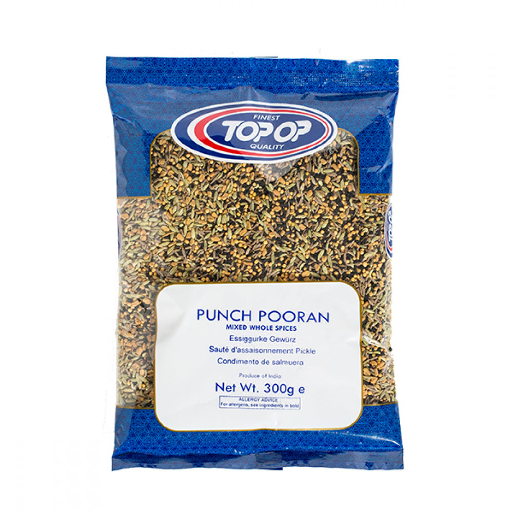 Top-Op Punch Pooran / Whole Mixed Spices 300g