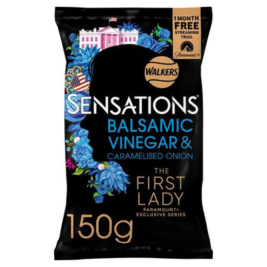 Sensations Balsamic Vinegar & Caramelised Onion Sharing Crisps 150g