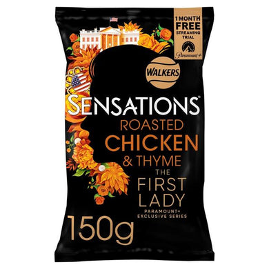 Sensations Roast Chicken & Thyme Sharing Crisps 150g