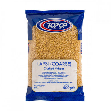Indian Lapsi Coarse Crushed Wheat Top Op