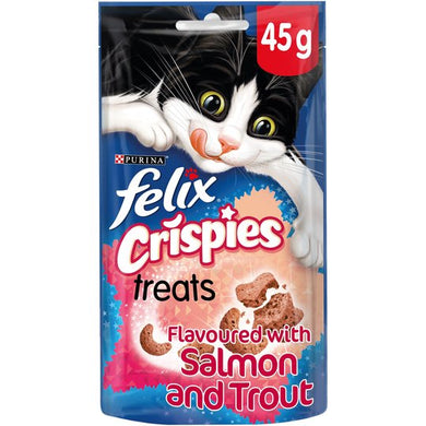 Felix Crispies Salmon & Trout 45G