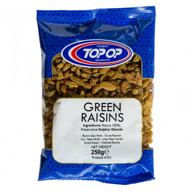 Green Raisins 250g Top op